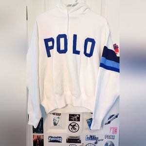 Polo Ralph Lauren White Hoodie